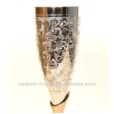 Handmade gift item gold and silver plated chalice