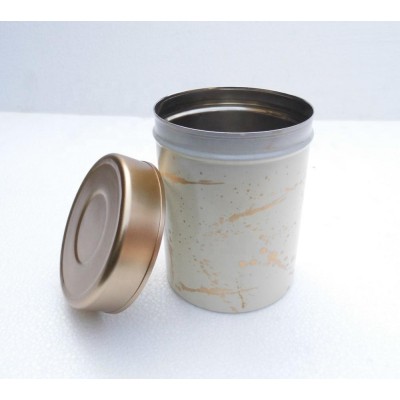 Indian made new design low price steel made canister small