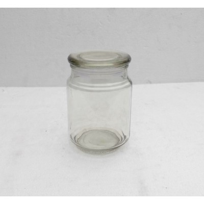 New design low price glass made jar with lid