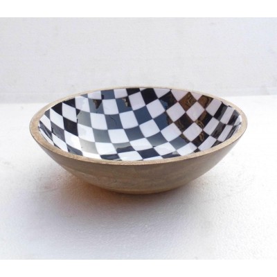 Factory made new design low price wooden made bowl large