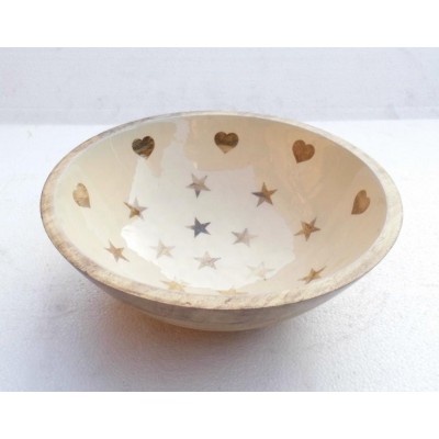 Indian factory new design wooden made bowl medium