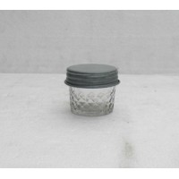 Indian Factory new design glass made jar with lid