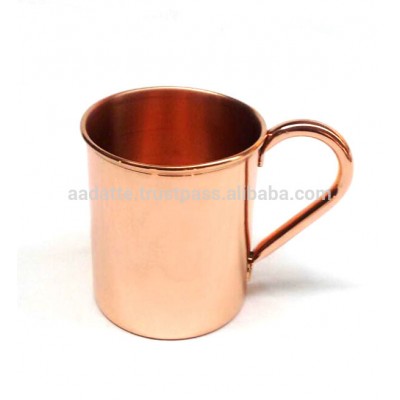 High quality 100% copper food safe pure copper mug