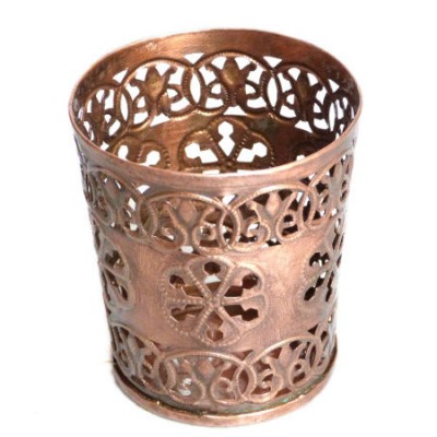 Votive Copper Candle Holder