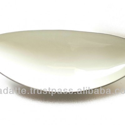 Recycled Aluminium Egg White Enamel Fruit Bowl