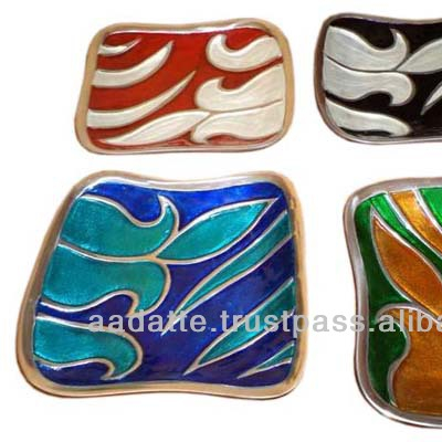 Kitchen decoration table enamel aluminium trays