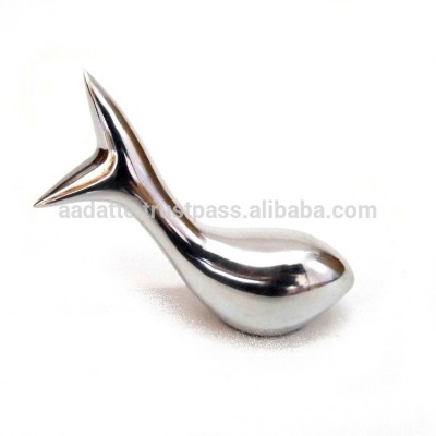 Aluminum metal fish metal figurine