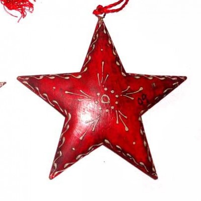 Handmade beautiful hanging stars for christmas decoration