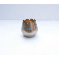 Indian factory made new design low cost high quality Engraving Votive Candle Holder Small