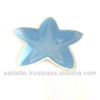 Star Fish Styled Aluminium Blue Enamel Bowl